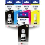 Epson Mürekkep Orj. T101 4 Lü Set + 1 Siyah Renk Hediyeli - PRO Set - 4 Renk
