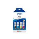 Epson T00S6 Cyan Magenta Yellow Black Mavi Kırmızı Sarı Siyah 4'lü Multipack Kartuş