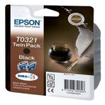 Epson T0321-C13T03214220 Siyah 2'li Kartuş