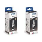 Epson T664 İkili Orjinal Mürekkep Kartuşu