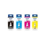 Epson T664-t6641-t6642-t6643-t6644 L365 Uyumlu 4 Renk Mürekkep Kartuş Takımı 70ml 4