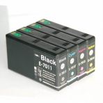 Epson T7011 / 12 / 13 / 14 Xxl Muadil Kartuş Takım/ Wp-4015dn /Wp-4095dn /Wp-4515dn /Wp-4525dnf /Wp-4535dwf /Wp-4545dtwf /Wp-4595dnf