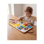 Eq deco Montessori Busy Board Keçe Aktivite Kitabı Eğitici Duyu ve Motor Beceri Oyuncağı