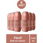 Equal Kadın Roll-On Deodorant 50 Ml 6 Adet