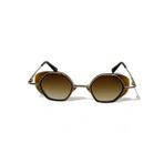 Eque.M Caver BB Kahverengi Cat Eye Titanyum Unisex Güneş Gözlüğü