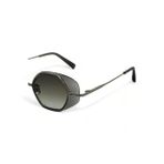 Eque.M Caver SGR Cat Eye Siyah Titanyum Unisex Güneş Gözlüğü