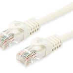 Equip 603001 0.5 m Cat 6A U UTP RJ-45 White Ağ Kablosuu