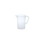 equry 3 Litre Polipropilen Plastik Ölçü Kabı-beher-karaf-maşrapa (3 Litrelik= 3000 ml )