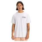 EQYZT08095 PALM SQUARE SS Beyaz Bisiklet Yaka Normal Kalıp Baskılı Erkek T-Shirt