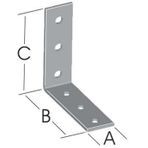 Er-Mo Krom Sac 20x20x20 mm Köşebent