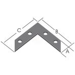 Er-Mo LM19250 15x60x60 MM Sac Gönye
