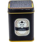 ER008-V2 Trellis Desenli Kare Metal Saklama Kabı 8x8 cm
