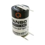 ER14250H 3.6V 1/2AA Kısa Lityum Pil - 3 Pin - Ölçü - Tipi