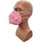 Era C200 N95 Ventilsiz Solunum Maskesi 10 Adet Pembe