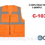 Era Cepli Mühendis İkaz Yeleği