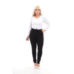 Era Lisa CEPLİ PİLELİ YÜKSEK BEL BELDEN BAĞLAMALI BÜYÜK BEDEN PANTOLON