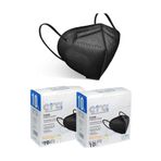 ERA Maske Era C-200 N95 Ventilsiz Solunum Maskesi - 30 Adet Siyah Maske