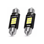 ERAKS CAR ACCESORIES 36 Mm Canbus Sofit Led Ampul Süper Beyaz 6 Smd Parlak Beyaz, Plaka, Bagaj, Tavan Aydınlatma,