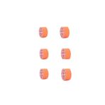 eraks car accesories Turuncu Cam Montaj Bandı 45 mm PVC Bant Tamir Bandı 30 METRE 6 Adet