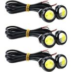 Eraks PRA-1594066-6110 Beyaz 2'li Kartal Göz Ayna Altı Led