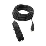 Eraplast 3 x 1,5 mm Uzatma Kablolu 3'lü Kauçuk Grup Prizler 3 m