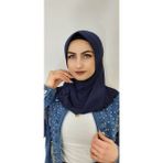 Erasra Class Takmatik Hazır Esarp Hijap Lacivert