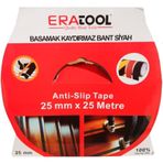 Eratool 25 mm 25 Metre Merdiven Kaydırmaz Bant Siyah ERA12257