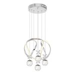 Eray Aydınlatma 1625-40 Krom 4 Toplu Led Avize