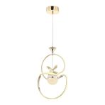 Eray Aydınlatma 1921-1 Gold Kristal Taşlı LED Avize - Sarı