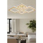 Eray Aydınlatma 2021-4 Sarı Dimmer Kumandalı Led Avize
