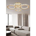 Eray Aydınlatma 2023-4 Sarı Dimmer Kumandalı Led Avize