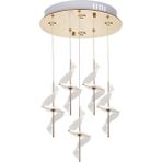Eray Aydınlatma 8270-4+1 Sarkıt Gold LED Avize - 5