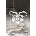 Eray Aydınlatma 9278-50 KR Krom 4 Toplu Led Avize