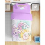Erays Home Cinnamoroll 3D Dijital Baskılı Tek Kişilik Kız Çocuk Nevresim Takımı Genç Nevresim Takımı - 160 x 220 cm
