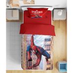 Erays Home Erayshome Spiderman Tek Kişilik Çarşafsız Nevresim Takımı - Kırmızı - 160 x 220 cm