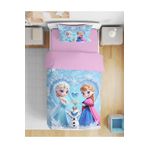 Erays Home Frozen Elsa Karlar Kraliçesi 3d Dijital Tek Kişilik Kız Çocuk Çarşafsız Nevresim Takımı Genç Odası
