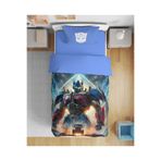 Erays Home Optimus Prime Transformers Desenli 3D Dijital Baskılı Tek Kişilik Erkek Çocuk Nevresim Takımı