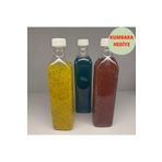 Erbaşlar 15 Adet 500 ml Maraska, Zeytinyağı, Detox,Detoks, Sızdırmaz, Meyve Suyu Beyaz KİLİTLİ KAPAK Pet Şişe