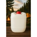 ERBAŞLAR PLASTİK VE AMBALAJ 30 lt Bidon Su Deposu,Kamp,Bahçe,Karavan,Yağ