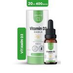 Erbatab D3 Vitamini Damla Çocuklar İçin 400 IU Kids D Vitamini Takviyesi - Zeytinyağlı Şekersiz Takviye Edici Gıda 20 ml 400 Damla