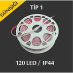 Erbay 220V 120 Ledli Şerit LED Günışığı 50 Metre
