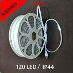 Erbay 220V Şerit LED 120 Ledli Kırmızı