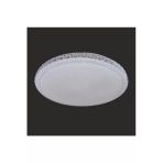ERBAY 24W SIVA ÜSTÜ KRİSTAL KENARLI DESENLİ DEKORATİF ARMATÜR LED PANEL