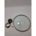 Ercan AVM Cam Kapak 22 cm ve Parliement Mavi Kulp