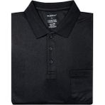 Ercan Yakalı Klasik Fit Kısa Kol Erkek TIŞÖRT-7235 - Siyah - XL