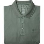 Ercan Yakalı Klasik Fit Kısa Kol Erkek Tişört 7335 - Yeşil - 2XL