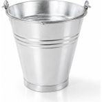 Erçelik Metal Galvaniz Su Kum Kovası No:30 11 Litre - Metalik - 11 lt