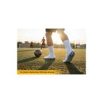 erceys 1 Çift Altı Kaydırmaz Baskılı Pamuklu Futbol Çorabı