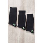 Erceys Erkek 3'lü Kışlık Klasik Bambu Çorap - 40 - 44 - Siyah