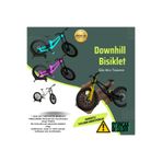 Ercinova Downhill Bisiklet Diecast Bisiklet Parçaları Aktif Hareket Etmektedir Siyah